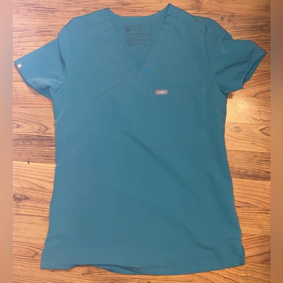 FIGS Catarina scrub CACTUS XXS TOP - Picture 1 of 5
